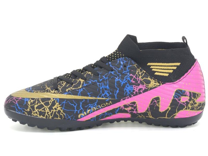 Twingo Merdane 565 LaLiga Çoraplı Halı Saha Ayakkabısı Siyah - Altın Desenli - 2