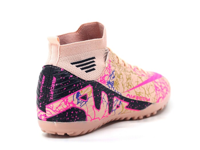 Twingo Merdane 565 LaLiga Çoraplı Halı Saha Ayakkabısı Somon - Siyah - 3