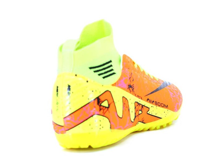 Twingo Merdane 565 LaLiga Çoraplı Halı Saha Ayakkabısı Turuncu - Sarı Desenli - 3