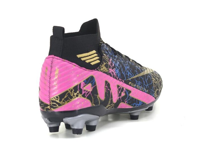 Twingo Merdane 565 LaLiga Çoraplı Krampon Ayakkabı Siyah - Altın Desenli - 3