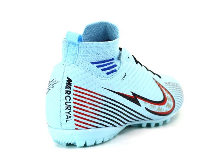 Twingo Merdane 585 Çoraplı Halı Saha Ayakkabısı Bebe Mavisi - Siyah - 3