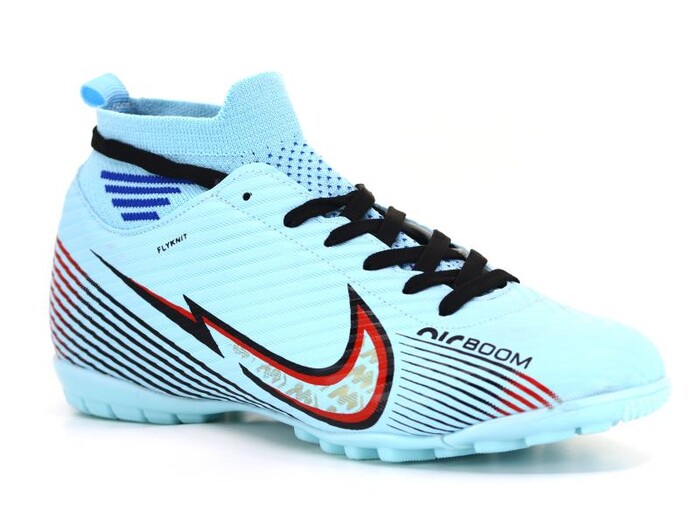 Twingo Merdane 585 Çoraplı Halı Saha Ayakkabısı Bebe Mavisi - Siyah - 1