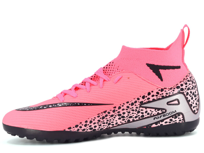 Twingo Merdane 610 LaLiga Çoraplı Halı Saha Ayakkabısı Pembe - Siyah - 2