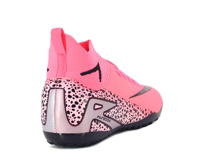 Twingo Merdane 610 LaLiga Çoraplı Halı Saha Ayakkabısı Pembe - Siyah - 3