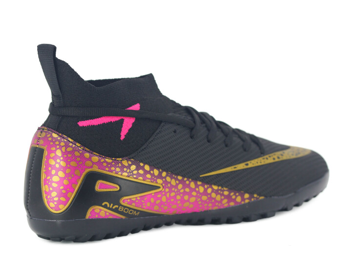 Twingo Merdane 610 LaLiga Çoraplı Halı Saha Ayakkabısı Siyah - Altın - 3