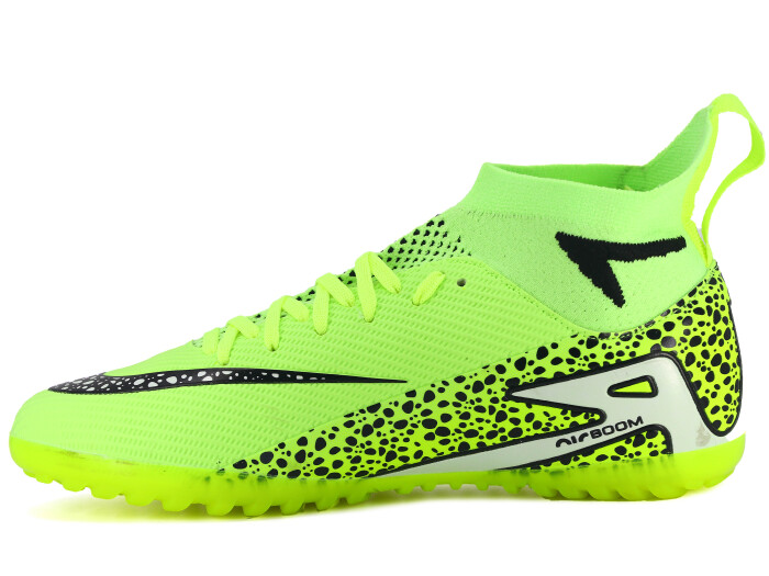 Twingo Merdane 610 LaLiga Çoraplı Halı Saha Ayakkabısı Yeşil - Siyah - Twingo (1)