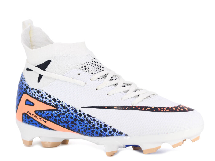 Twingo Merdane 610 LaLiga Çoraplı Krampon Ayakkabı Beyaz - Siyah - Twingo