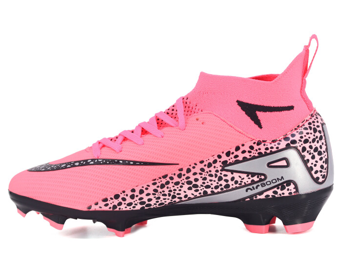 Twingo Merdane 610 LaLiga Çoraplı Krampon Ayakkabı Pembe - Siyah - Twingo (1)