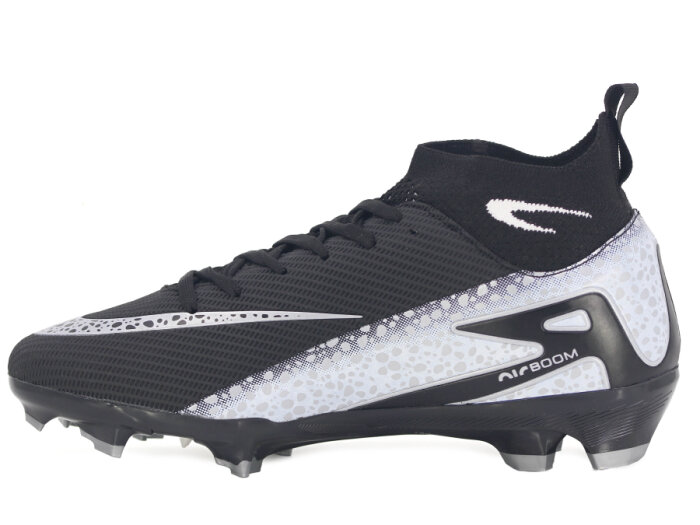 Twingo Merdane 610 LaLiga Çoraplı Krampon Ayakkabı Siyah - Gümüş - 2