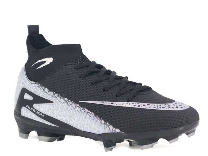 Twingo Merdane 610 LaLiga Çoraplı Krampon Ayakkabı Siyah - Gümüş - 1