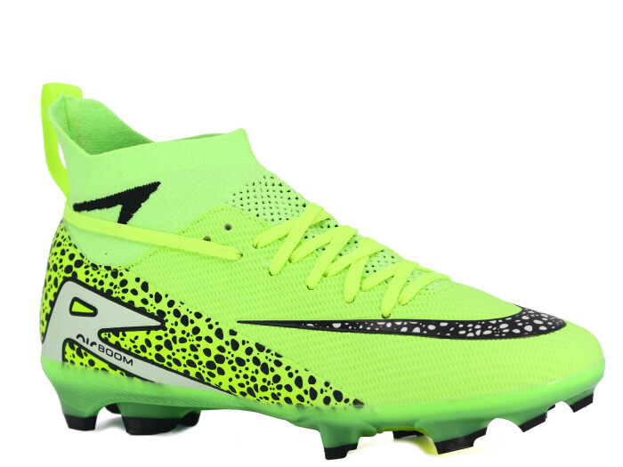 Twingo Merdane 610 LaLiga Çoraplı Krampon Ayakkabı Yeşil - Siyah - Twingo