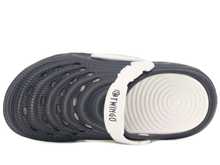 Twingo Merdane 9808 Eva Cross Terlik Siyah - Beyaz - 2