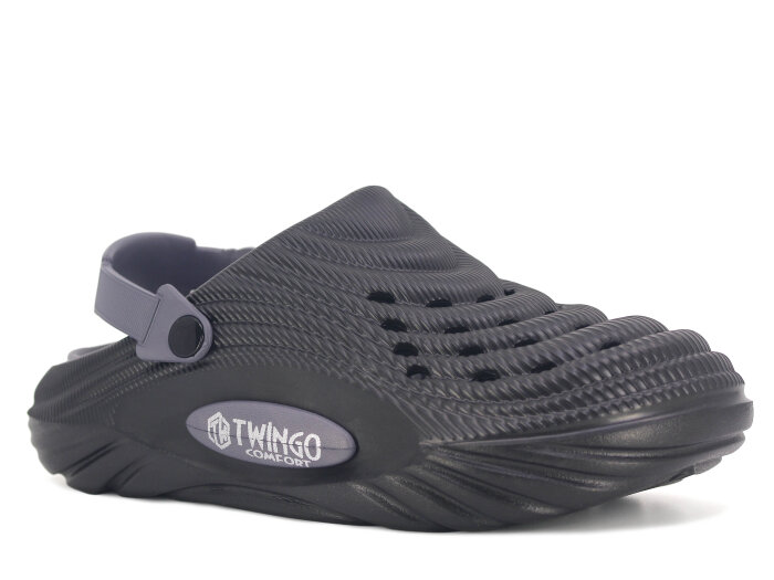 Twingo Merdane 9808 Eva Cross Terlik Siyah - Füme - Twingo