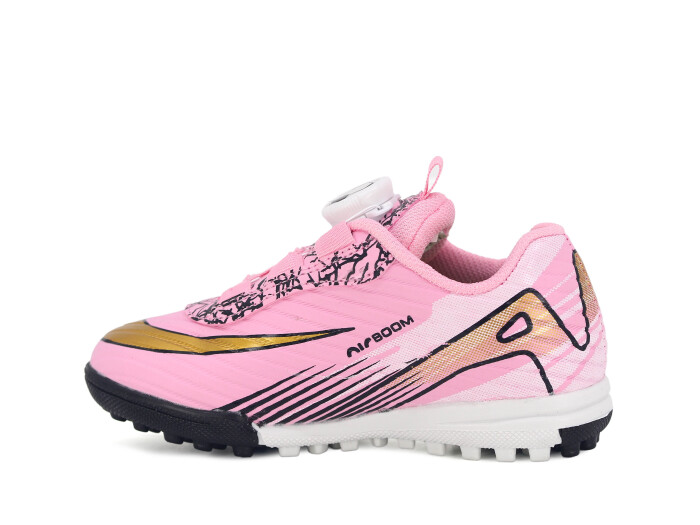 Twingo Patik 620 Mekanizma LaLiga Halı Saha Ayakkabısı Pembe - Siyah - Twingo (1)