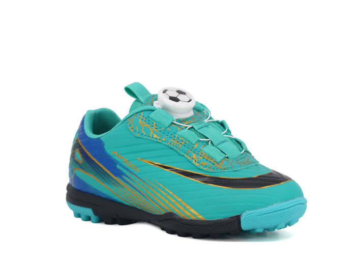 Twingo Patik 620 Mekanizma LaLiga Halı Saha Ayakkabısı Turkuaz - Siyah - Twingo