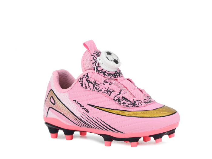 Twingo Patik 620 Mekanizma LaLiga Krampon Ayakkabı Pembe - Siyah - 1