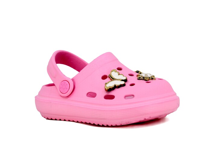 Twingo Patik 755 Taşlı Eva Cross Terlik Pembe 