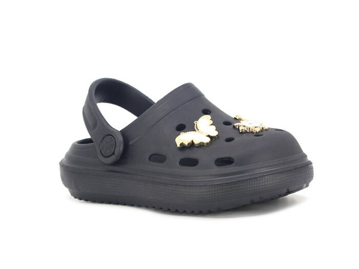 Twingo Patik 755 Taşlı Eva Cross Terlik Siyah - Twingo