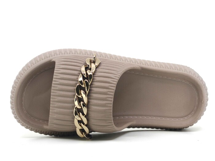 Twingo Zenne 292 Zincirli Havlu Poşetli Lux Eva Terlik Kum - Twingo (1)