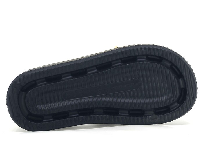 Twingo Zenne 292 Zincirli Havlu Poşetli Lux Eva Terlik Siyah - 3