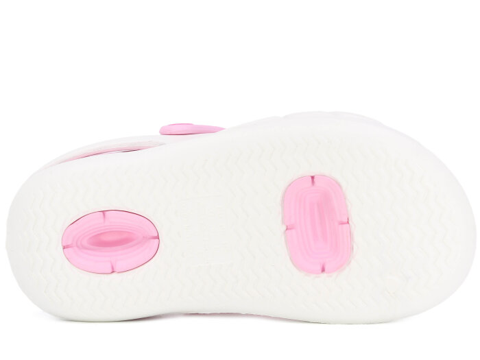 Twingo Zenne 3043 Döngülü Lux Eva Terlik Beyaz - Pembe - 3