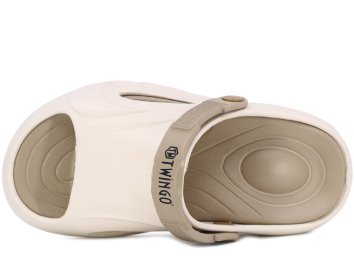 Twingo Zenne 3043 Döngülü Lux Eva Terlik Ekru - Kum - 2