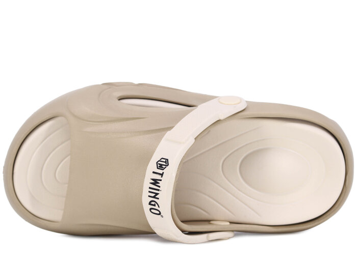 Twingo Zenne 3043 Döngülü Lux Eva Terlik Kum - Ekru - Twingo (1)