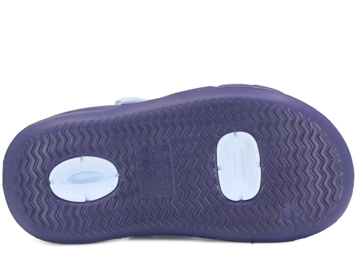 Twingo Zenne 3043 Döngülü Lux Eva Terlik Lacivert - Bebe Mavi - 3