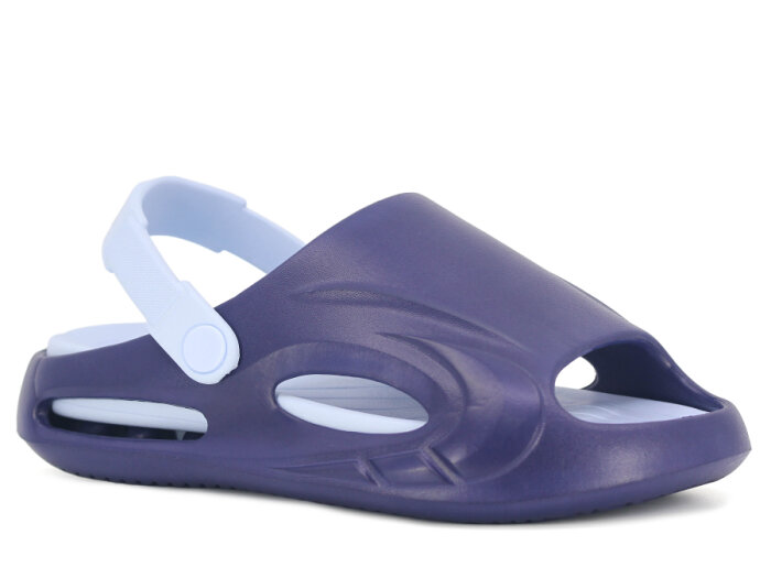 Twingo Zenne 3043 Döngülü Lux Eva Terlik Lacivert - Bebe Mavi - 1