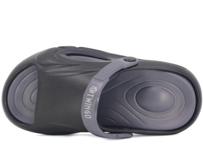 Twingo Zenne 3043 Döngülü Lux Eva Terlik Siyah - Füme - 2