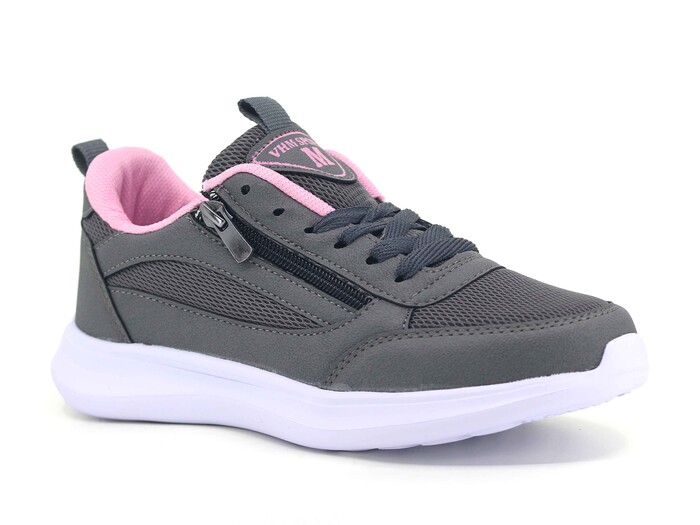 VHM Zenne 202 Fermuarlı Anorak Spor Ayakkabı Füme