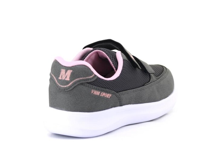 VHM Zenne 503 Çift Cırtlı Anorak Spor Ayakkabı Füme - Thumbnail