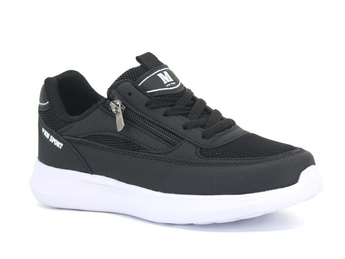 VHM Zenne 502 Fermuarlı Anorak Spor Ayakkabı Siyah - Beyaz