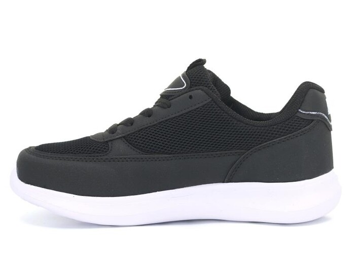 VHM Zenne 502 Fermuarlı Anorak Spor Ayakkabı Siyah - Beyaz - Thumbnail