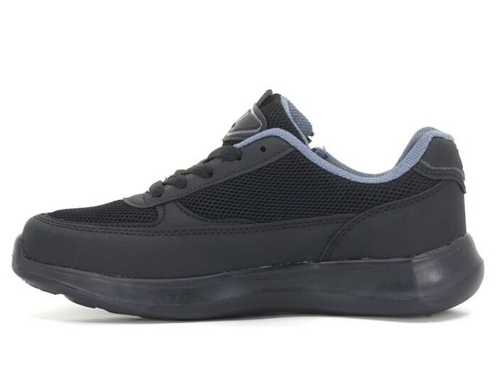 VHM Zenne 502 Fermuarlı Anorak Spor Ayakkabı Siyah - Füme - Thumbnail