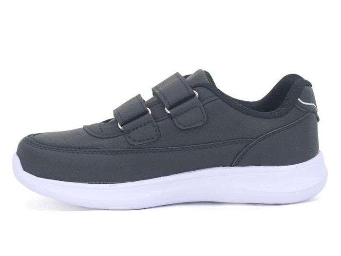 VHM Zenne 503 Cırtlı Cilt Spor Ayakkabı Siyah - Beyaz - 3