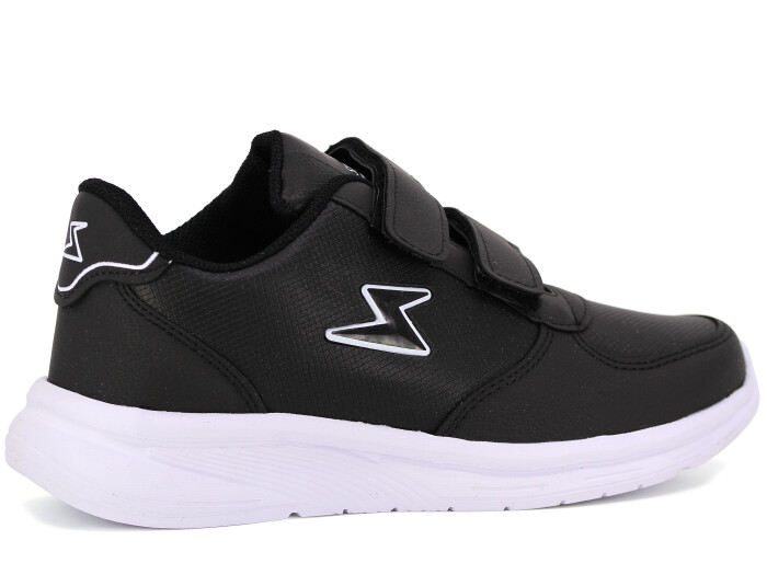 VHM Zenne 503 Cırtlı Cilt Spor Ayakkabı Siyah - Beyaz - 6