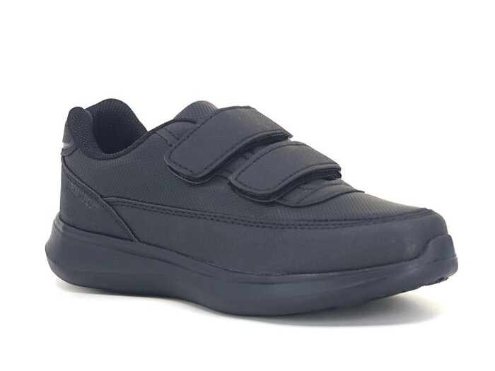 VHM Zenne 503 Cırtlı Cilt Spor Ayakkabı Siyah - 1