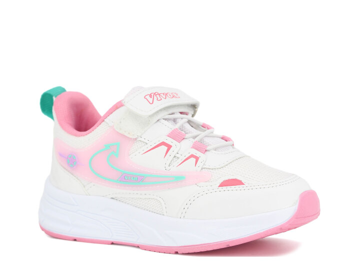 Vivox Filet 014 Anorak Spor Ayakkabı Beyaz - Pembe - Vivox