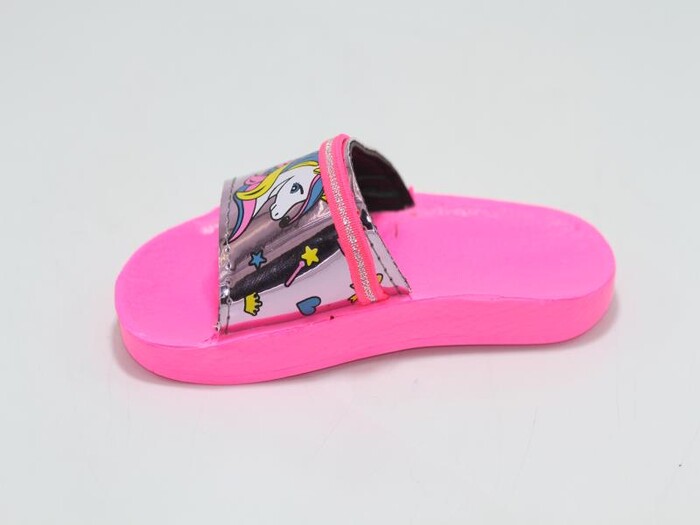 Vizyon Bebe 309 Lastikli Florasan Günlük Terlik Pembe - 3