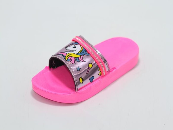 Vizyon Bebe 309 Lastikli Florasan Günlük Terlik Pembe - 2
