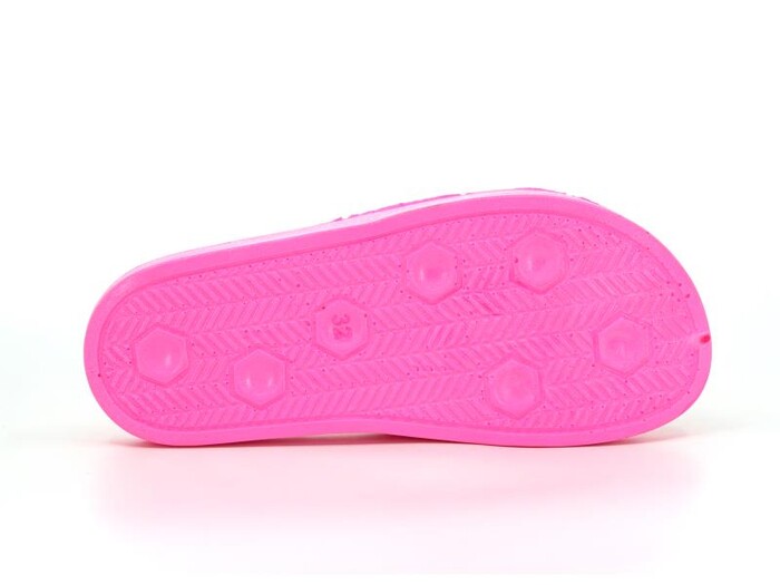 Vizyon Filet 519 Beach Florasan Renkli Taban Günlük Terlik Gümüş - Pembe - 3
