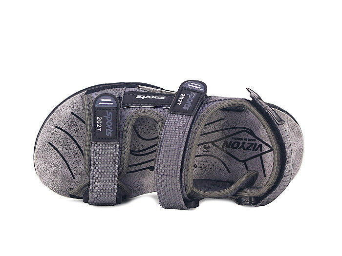 Vizyon Filet 7212 Erkek Sandalet Gri - 2