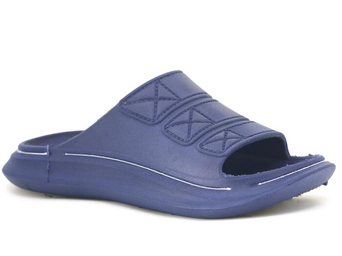 Vizyon Merdane 501 Softio Kutulu Günlük Terlik Lacivert - Vizyon