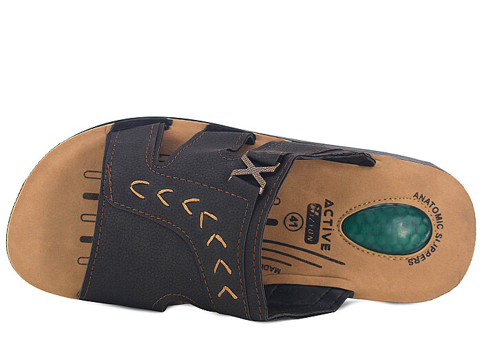 Vizyon Merdane 9125 Jelli Poşetli Günlük Terlik Kahve - 2