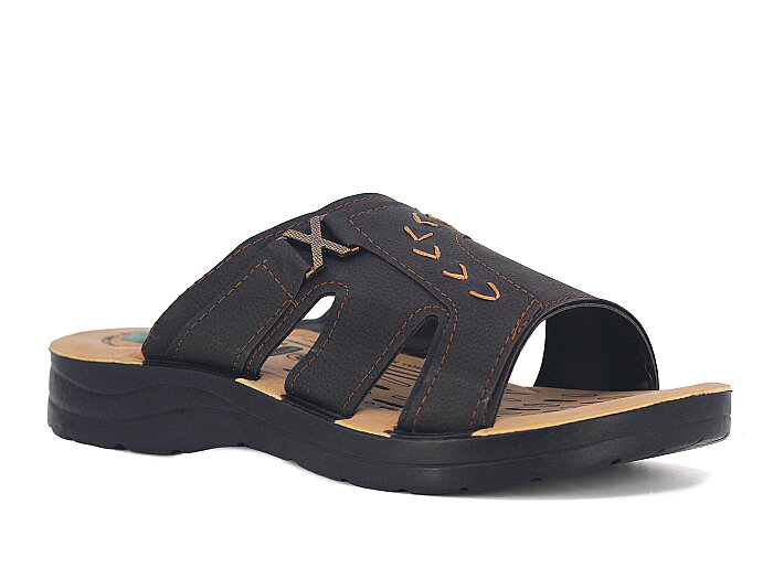 Vizyon Merdane 9125 Jelli Poşetli Günlük Terlik Kahve 