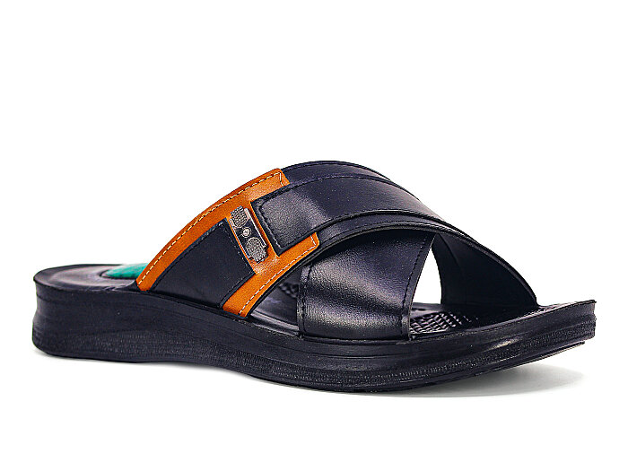 Vizyon Merdane 9902 Jelli Kutulu Günlük Terlik Siyah - 1