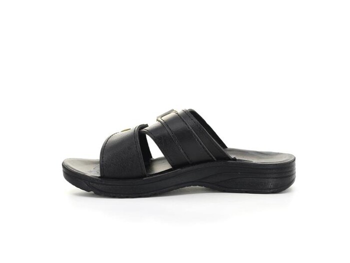 Vizyon Patik 6304 Derili Günlük Terlik Siyah - 3