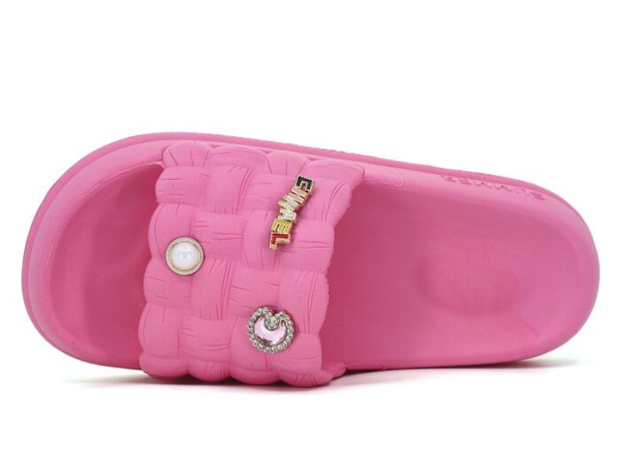 Vizyon Zenne 402 Softio Ayıcık Tokalı Kutulu Günlük Terlik Pembe - Vizyon (1)