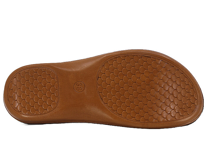 Vizyon Zenne 4507 Jelli Poşetli Günlük Terlik Siyah - Camel - 3